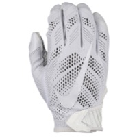 Nike Vapor Knit Football Gloves - Men's - White / Grey