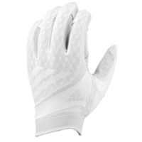 adidas adiFast Strapless Receiver Gloves - Men's - White / White