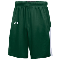 Under Armour Team Fury Shorts - Women's - Dark Green / White