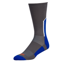 Twin City Player ID Custom Number Crew Socks - Men's - Grey / Blue