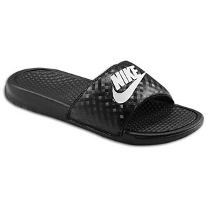 Nike Benassi JDI Slide - Women's - Black/White