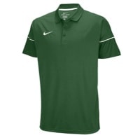 Nike Team Sideline Team Issue Polo - Men's - Dark Green / White