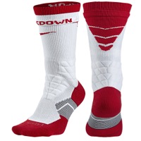Nike 2.0 Elite Vapor Football Crew Socks - Men's - White / Red