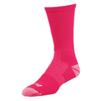 Eastbay EVAPOR Performance Crew Socks - Pink / Pink