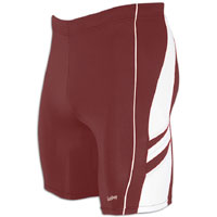 Eastbay EVAPOR Tight Shorts - Men's - Maroon / White