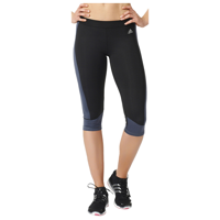 adidas Techfit Capris - Women's - Black / Navy