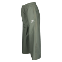 adidas Originals Pastel Wide Leg Pants - Women's - Olive Green / Olive Green
