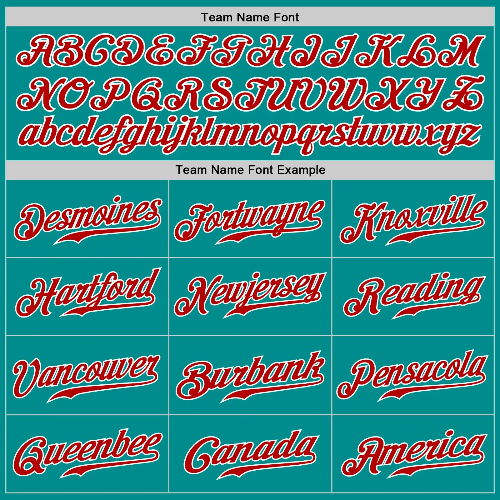 Custom Aqua Baseball Jersey with Red-White - Image 2