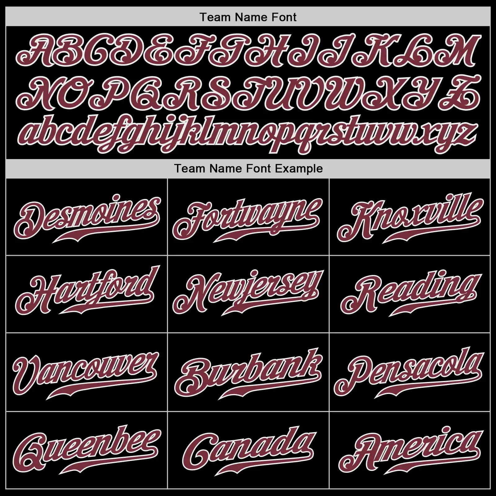 Custom Black Baseball Jersey with Burgundy-White - Image 2