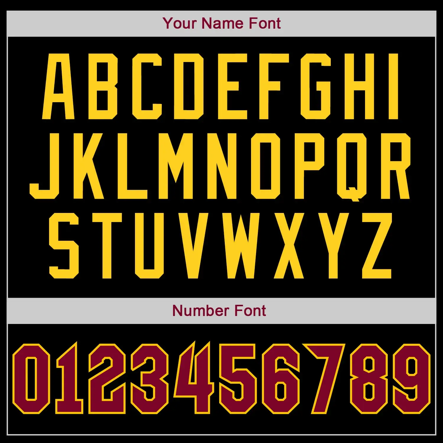 Custom Black Baseball Jersey with Crimson-Gold - Image 3