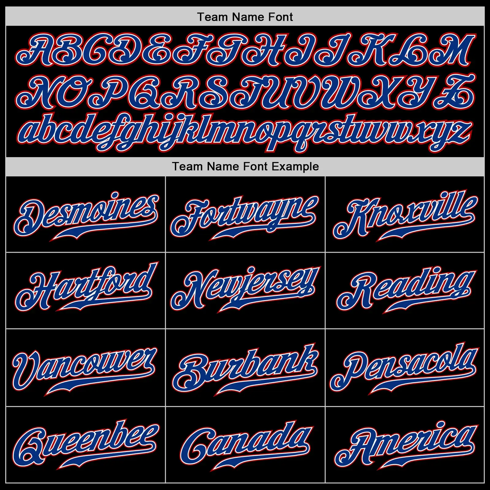 Custom Black Baseball Jersey with Royal-Red - Image 3