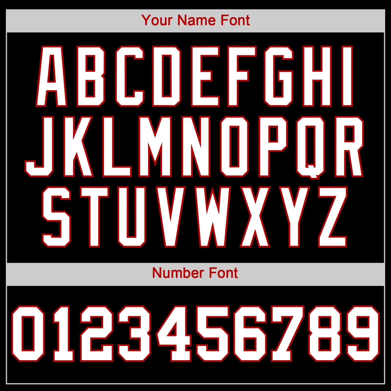 Custom Black Baseball Jersey with White-Red - Image 2