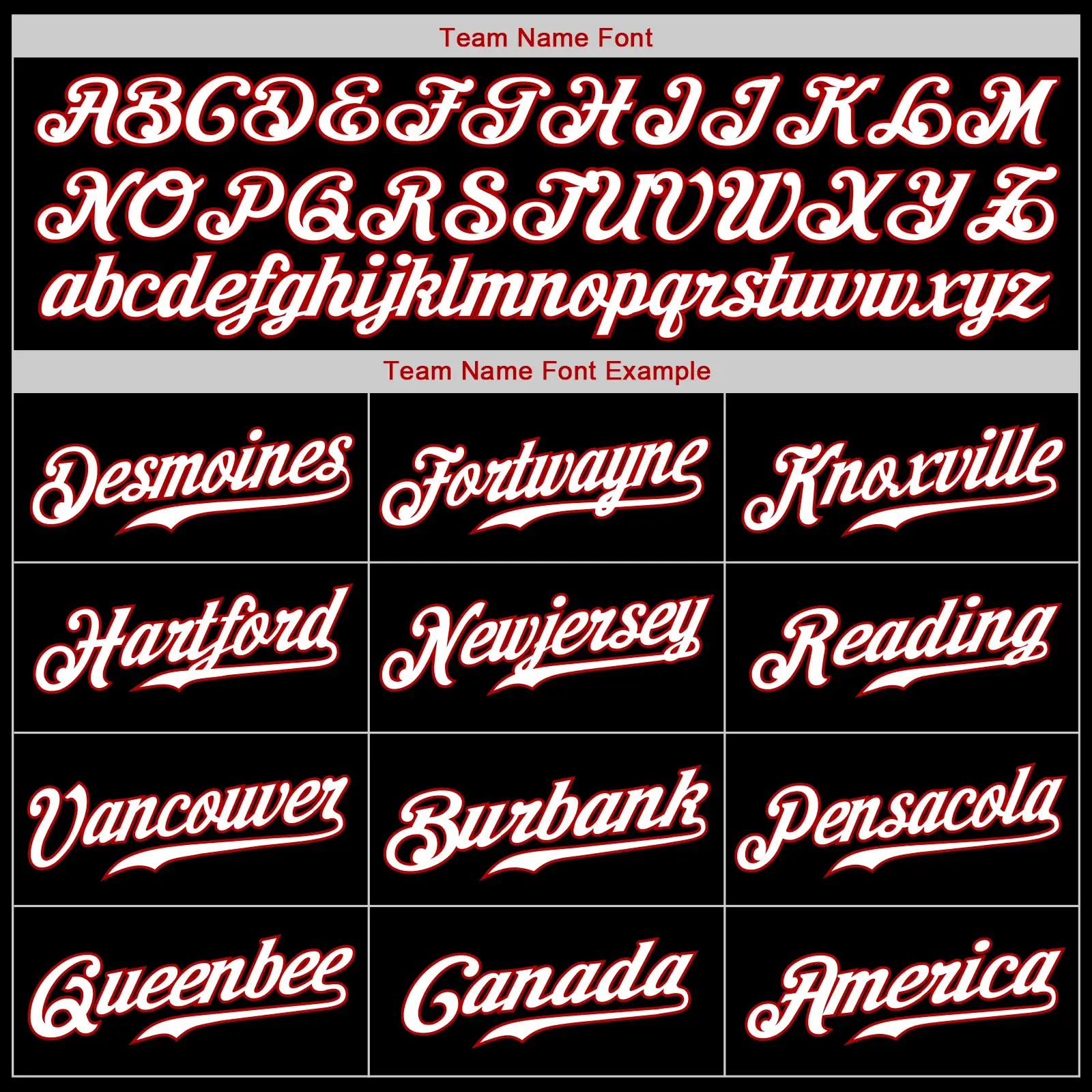 Custom Black Baseball Jersey with White-Red - Image 3