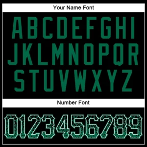Custom Black Drift Fashion Baseball Jersey with Kelly Green-White - Image 3