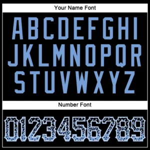 Custom Black Drift Fashion Baseball Jersey with Light Blue-White - Image 3