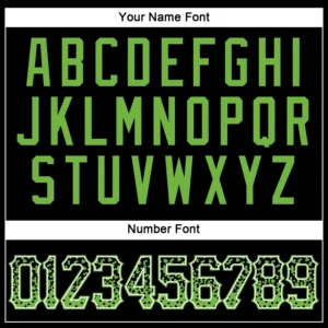 Custom Black Drift Fashion Baseball Jersey with Neon Green-White - Image 3