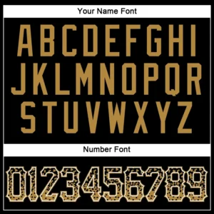 Custom Black Drift Fashion Baseball Jersey with Old Gold-White - Image 3