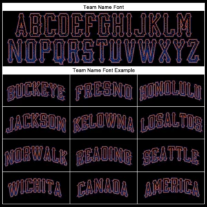 Custom Black Drift Fashion Baseball Jersey with Royal - Image 2