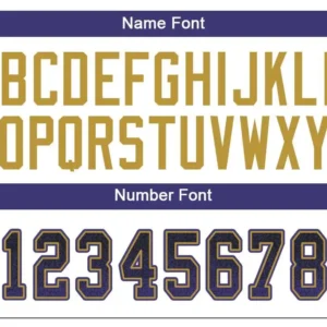 Custom Black Mesh Drift Fashion Football Jersey with Purple-Old Gold - Image 2