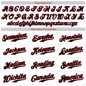 Custom White Pinstripe Baseball Jersey with Black-Red - Image 3