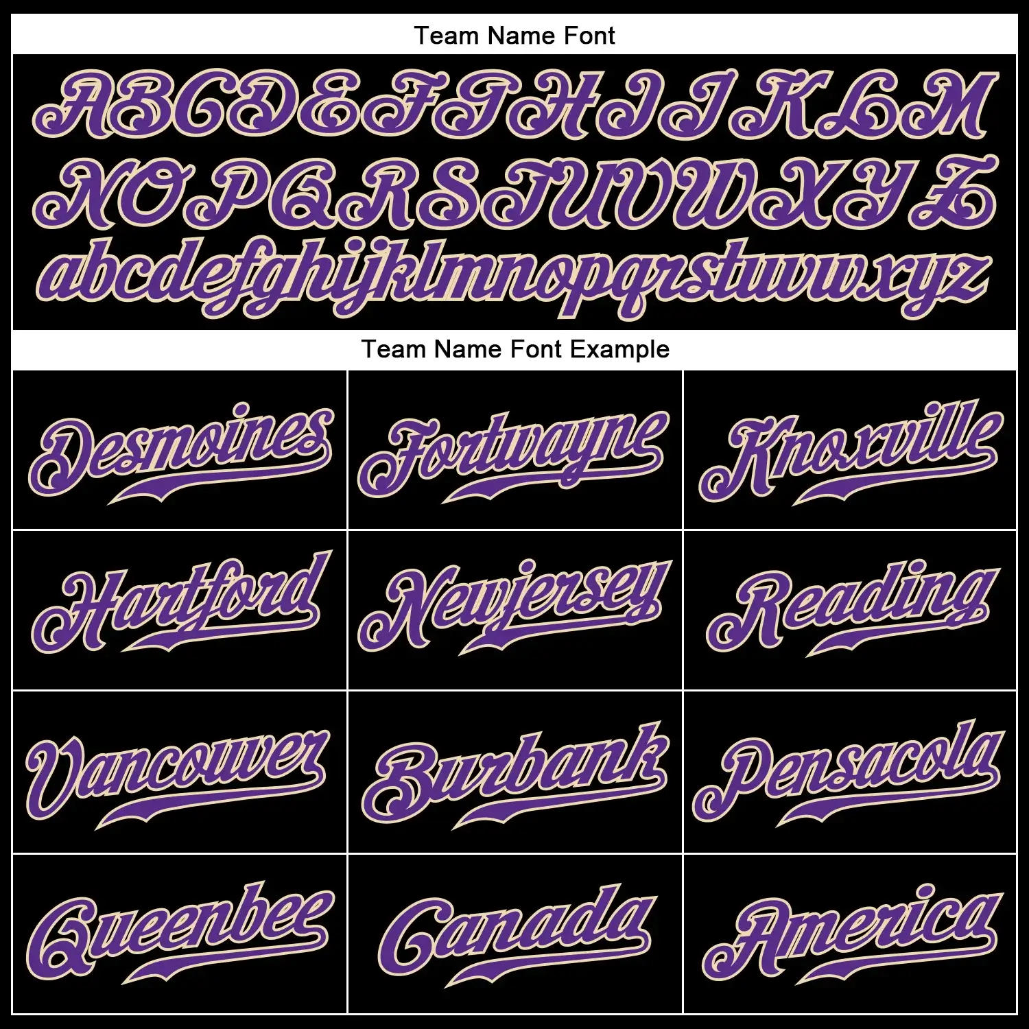Custom Black Pinstripe Baseball Jersey with Purple-White - Image 2