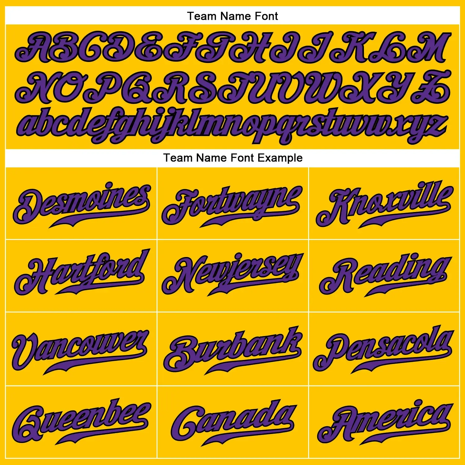 Custom Gold Pinstripe Baseball Jersey with Purple-Black - Image 2