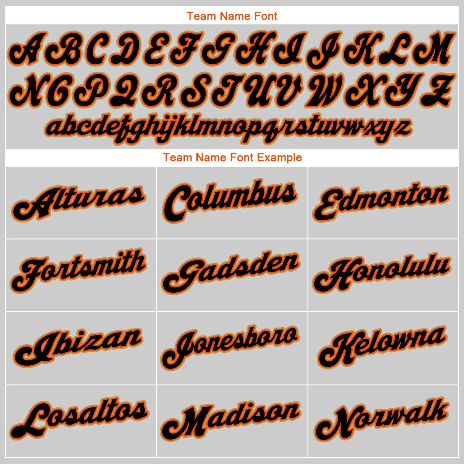 Custom Gray Baseball Jersey with Black-Orange - Image 3