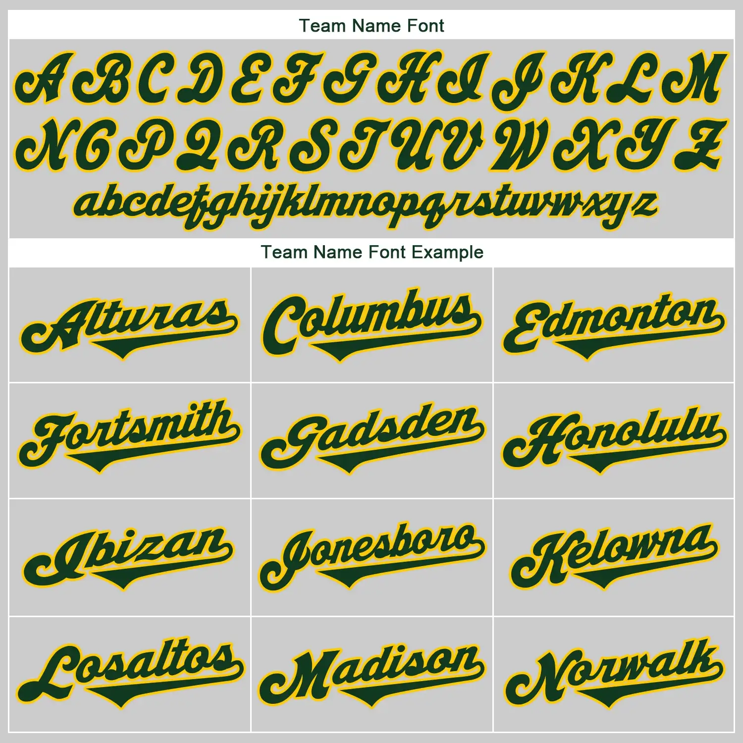 Custom Gray Baseball Jersey with Green-Gold - Image 3