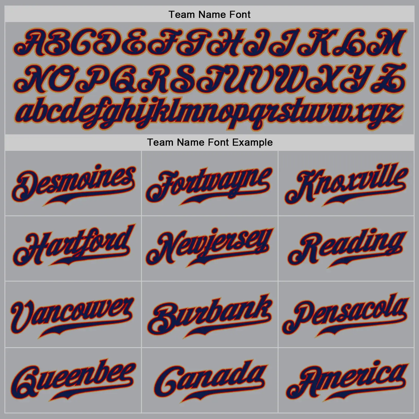 Custom Gray Baseball Jersey with Navy-Red-Old Gold - Image 2