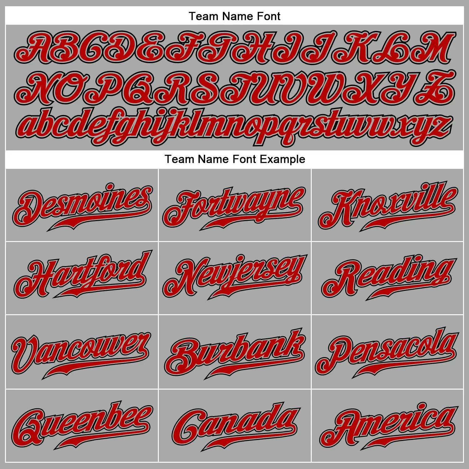 Custom Gray Pinstripe Baseball Jersey with Red-Black - Image 2