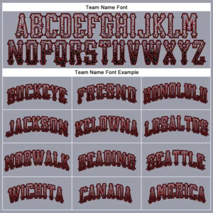 Custom Gray Drift Fashion Baseball Jersey with Black-Red - Image 2