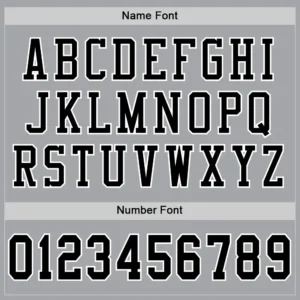 Custom Gray Mesh Football Jersey with Black - Image 3