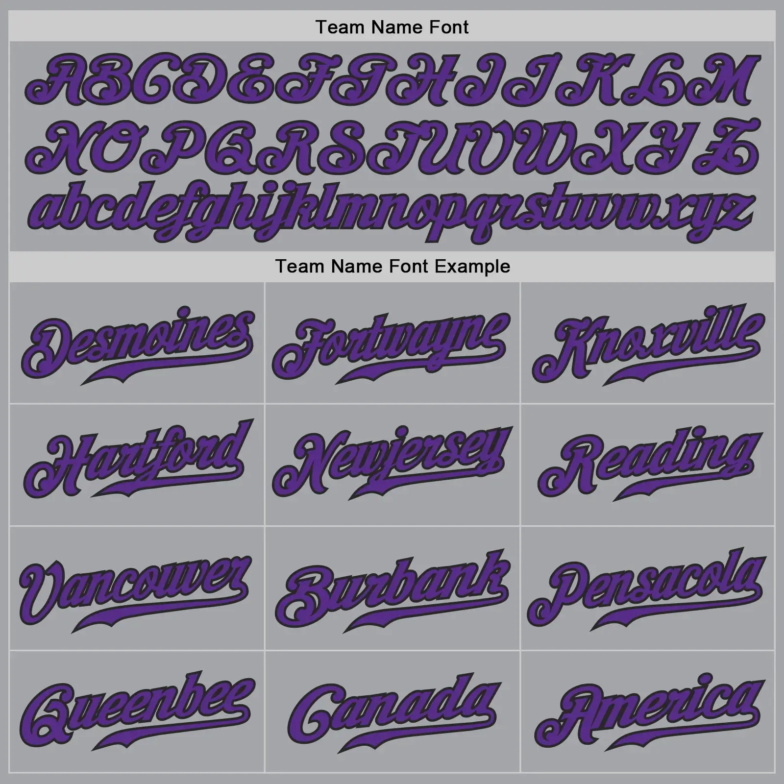 Custom Gray Pinstripe Baseball Jersey with Purple-Black - Image 3