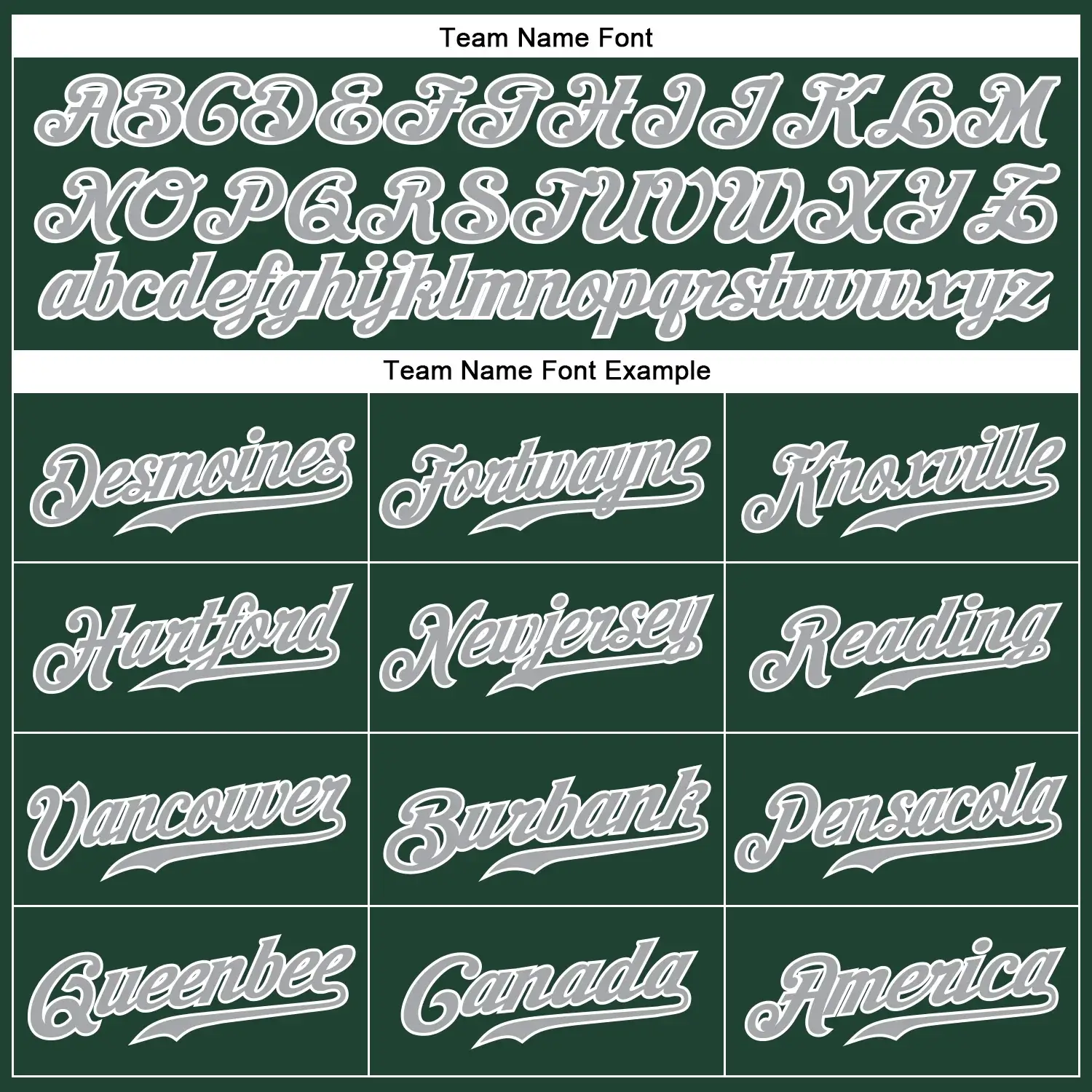 Custom Green Baseball Jersey with Gray-White - Image 2