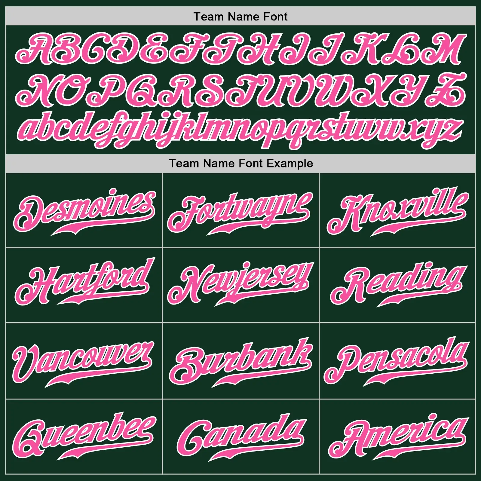 Custom Green Baseball Jersey with Pink-White - Image 2