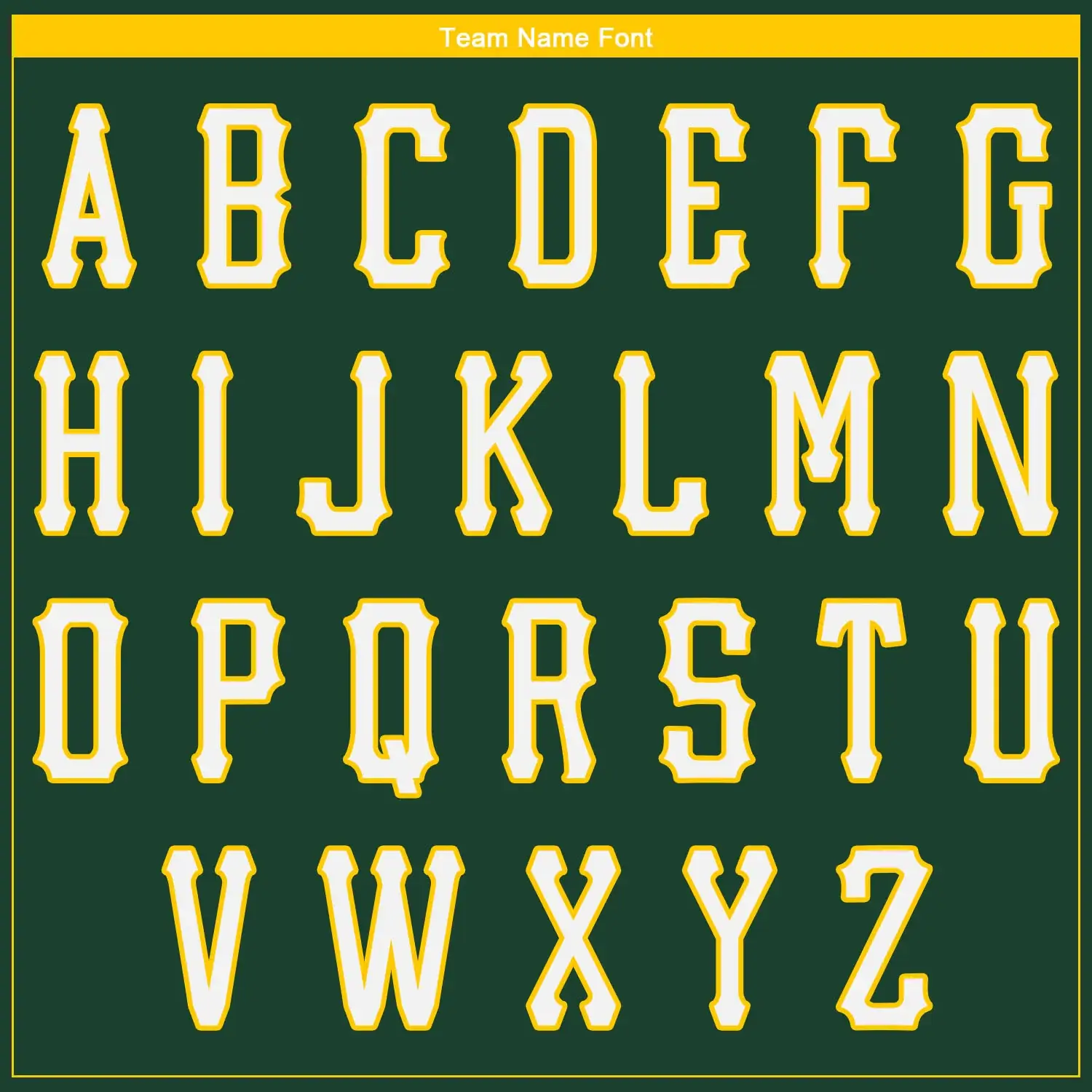 Custom Green Baseball Jersey with White-Gold - Image 3
