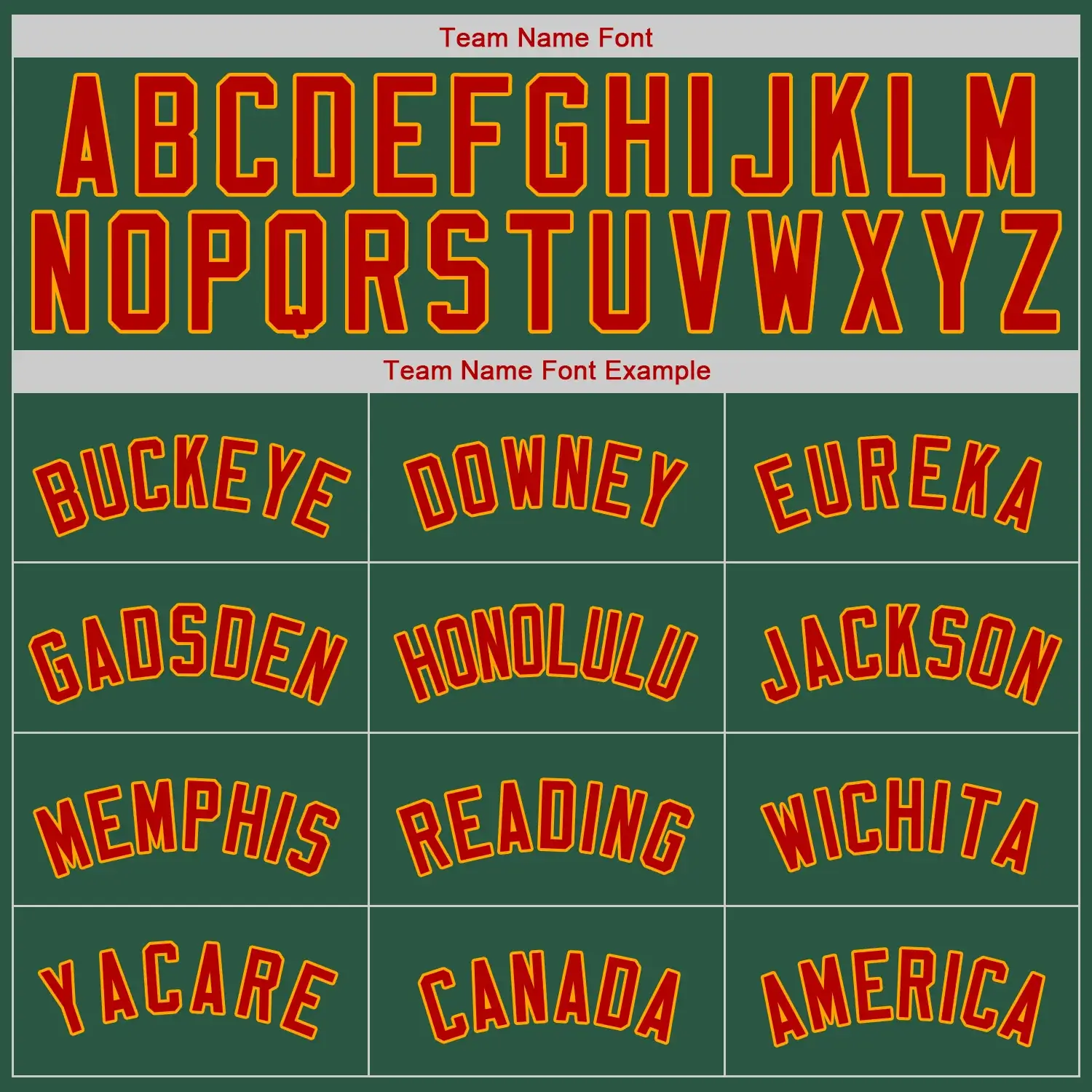 Custom Kelly Green Baseball Jersey with Red-Gold - Image 3