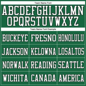Custom Kelly Green Mesh Football Jersey with Black - Image 2