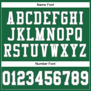 Custom Kelly Green Mesh Football Jersey with White-Gray - Image 3