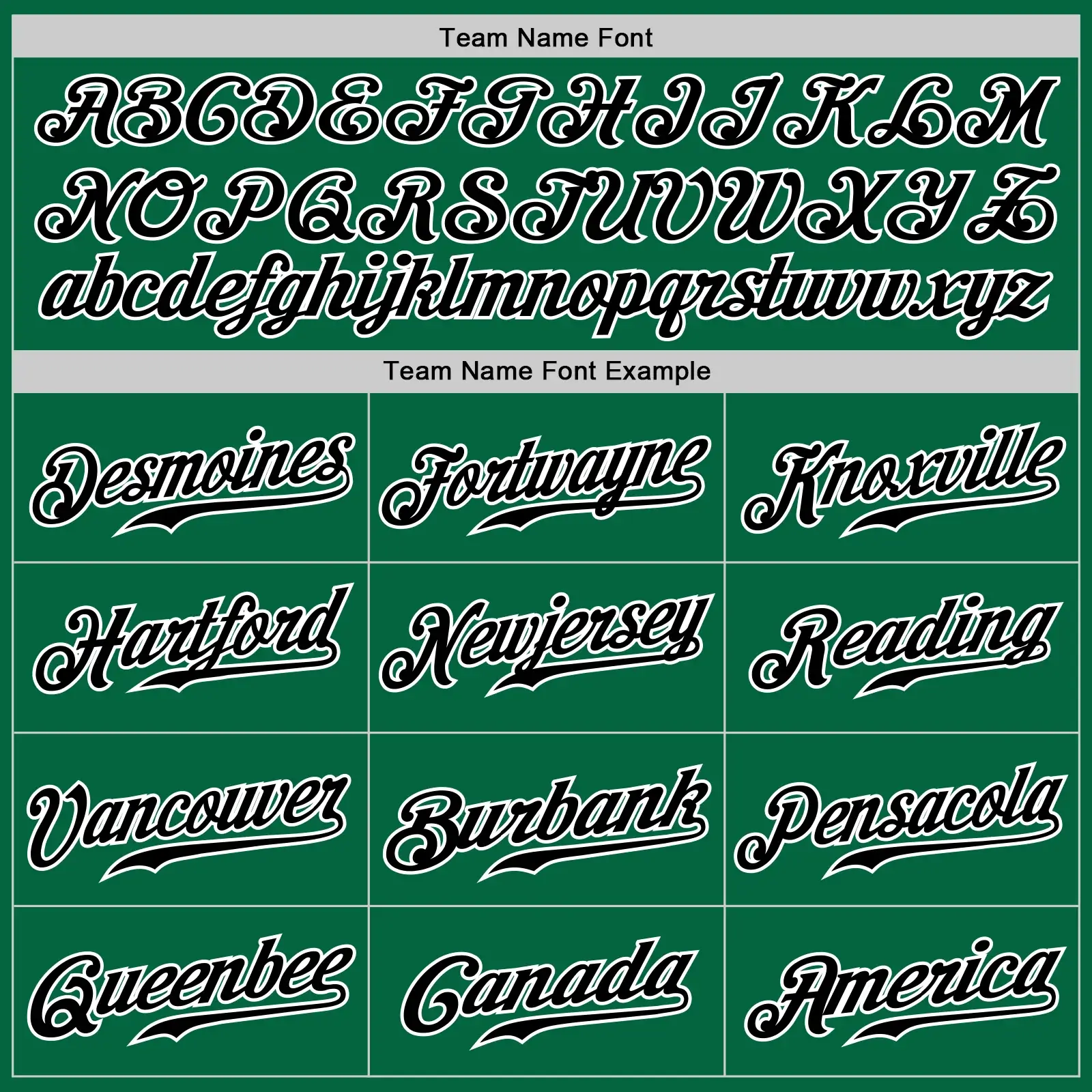 Custom Kelly Green Pinstripe Baseball Jersey with Black-White - Image 3