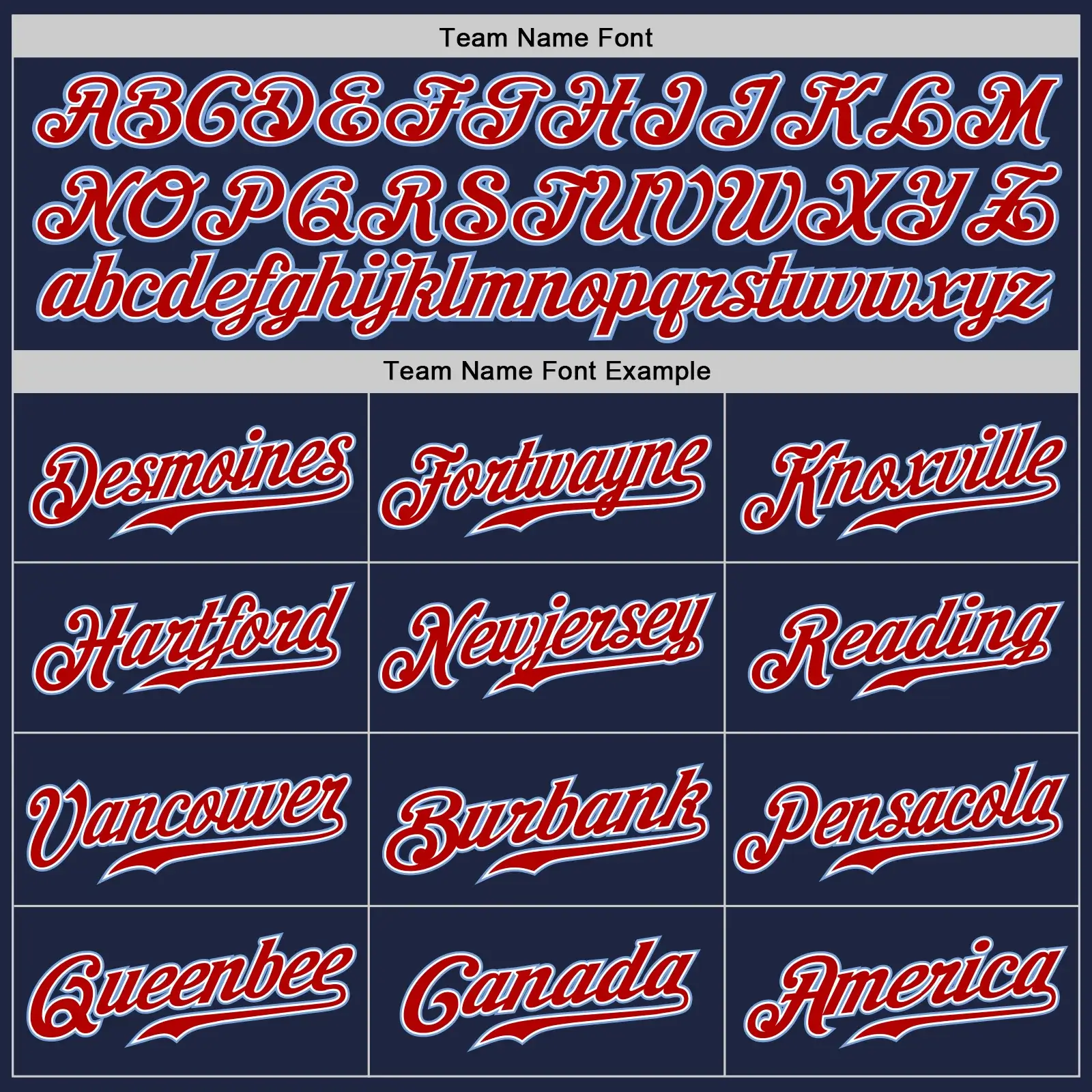 Custom Navy Baseball Jersey with Light Blue-Red - Image 2