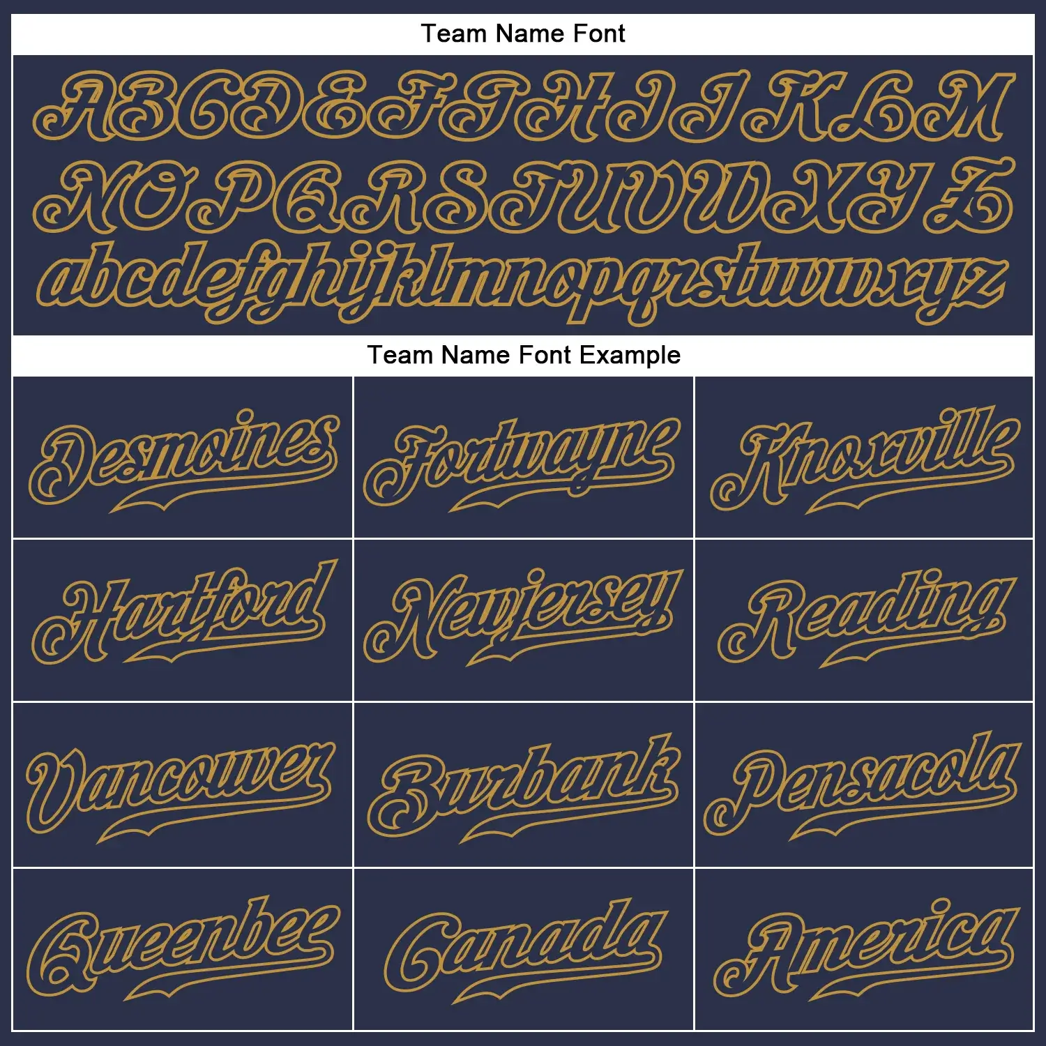 Custom Navy Baseball Jersey with Navy-Old Gold - Image 3