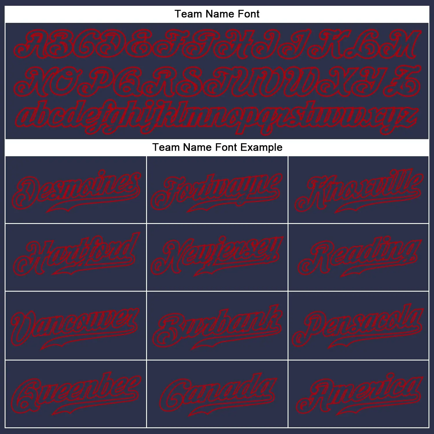 Custom Navy Baseball Jersey with Navy-Red - Image 2