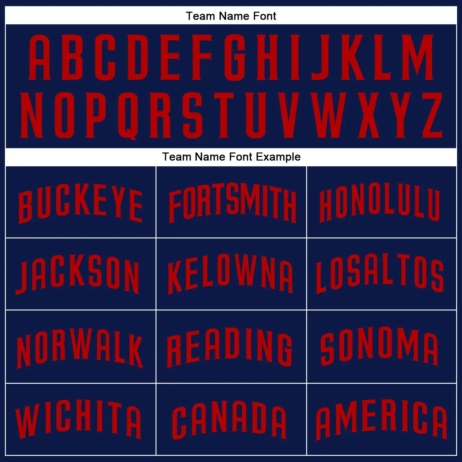 Custom Navy Baseball Jersey with Red - Image 2