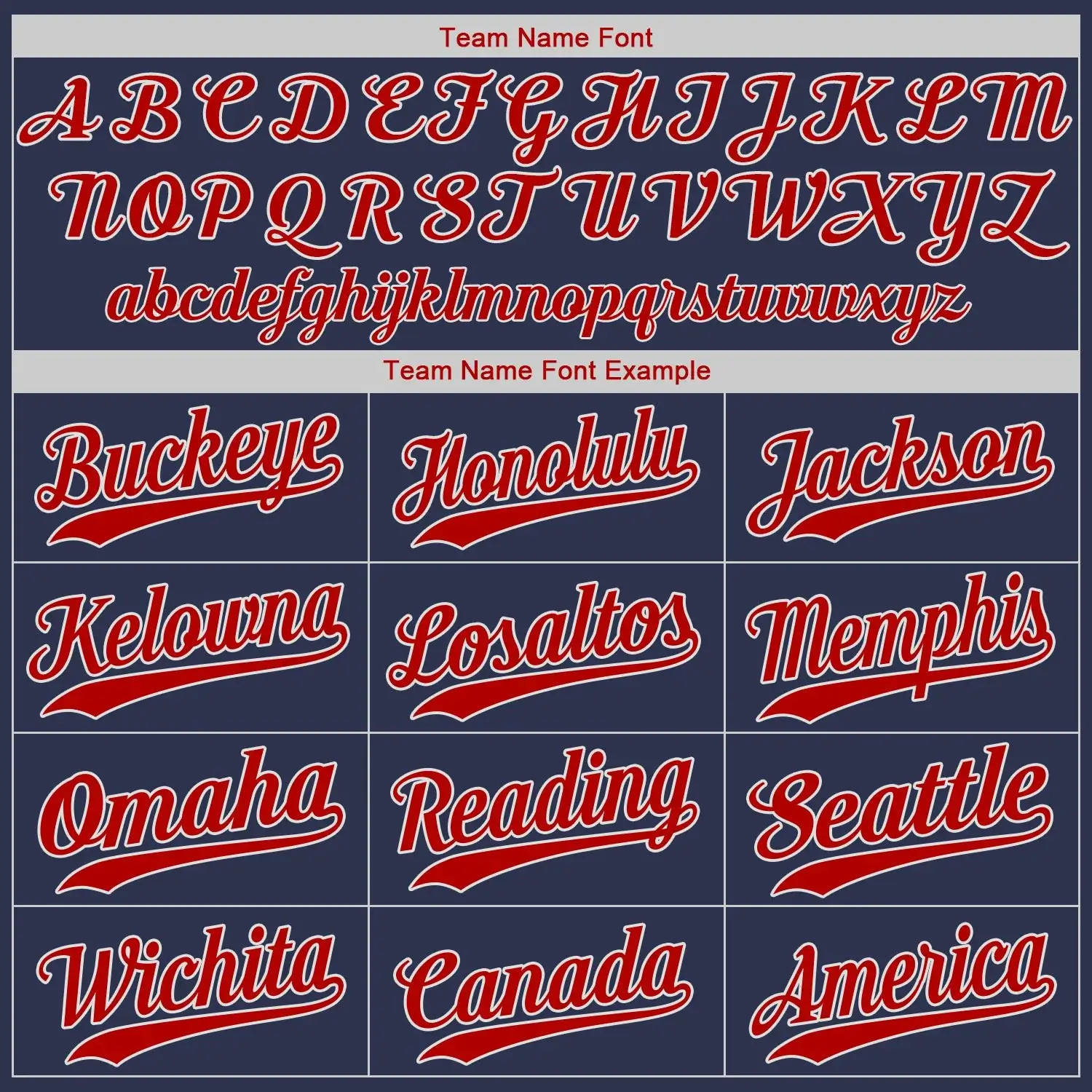 Custom Navy Baseball Jersey with Red-White - Image 3