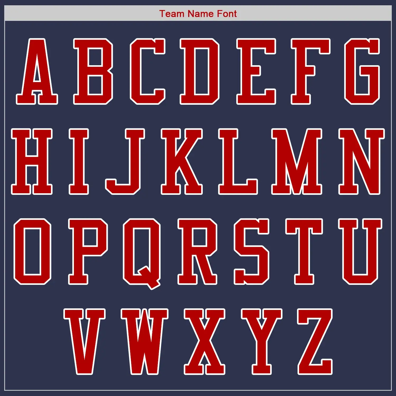 Custom Navy Baseball Jersey with Red-White - Image 3