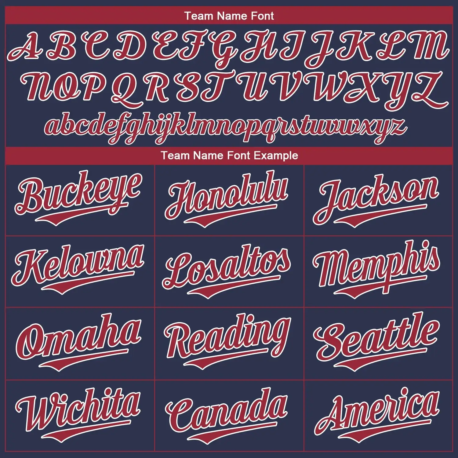 Custom Navy Baseball Jersey with Red-White - Image 3