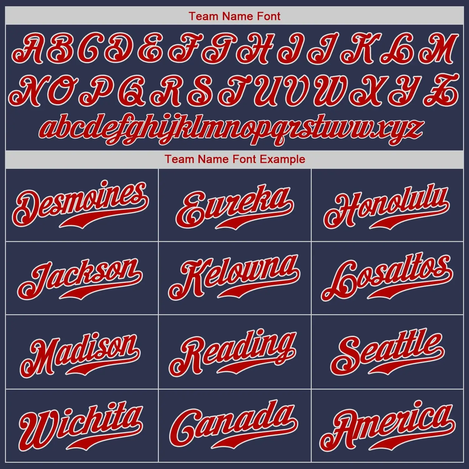 Custom Navy Baseball Jersey with Red-White - Image 3