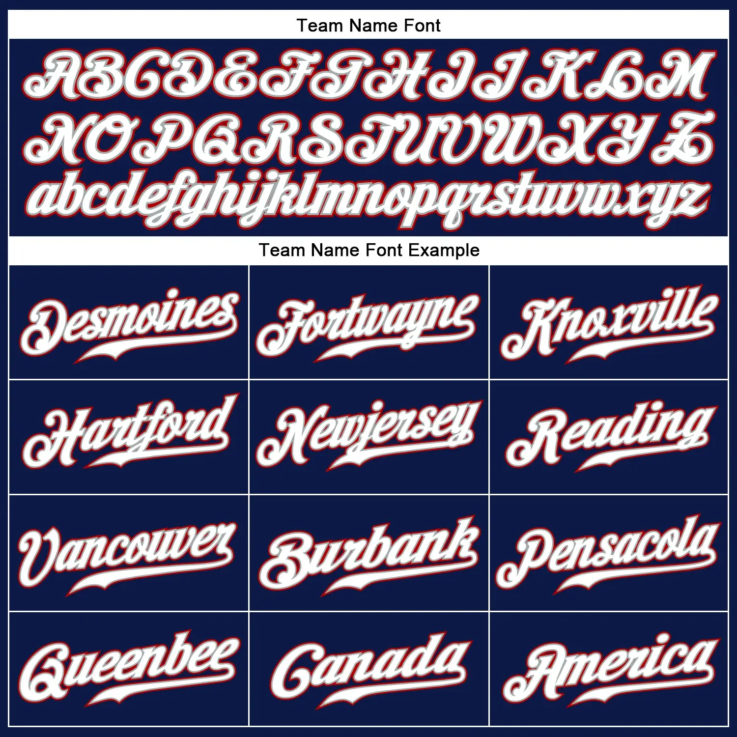 Custom Navy Pinstripe Baseball Jersey with White-Red - Image 2
