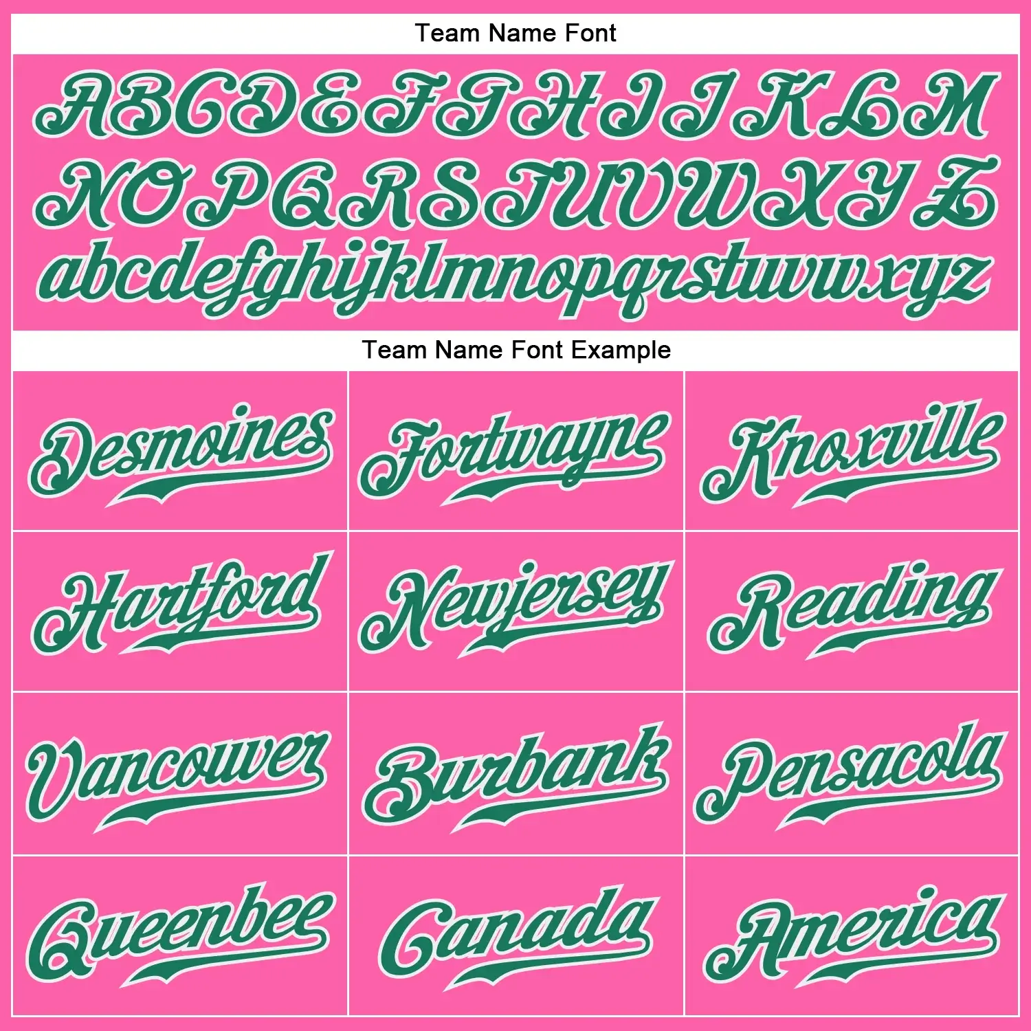 Custom Pink Baseball Jersey with Kelly Green-White - Image 2